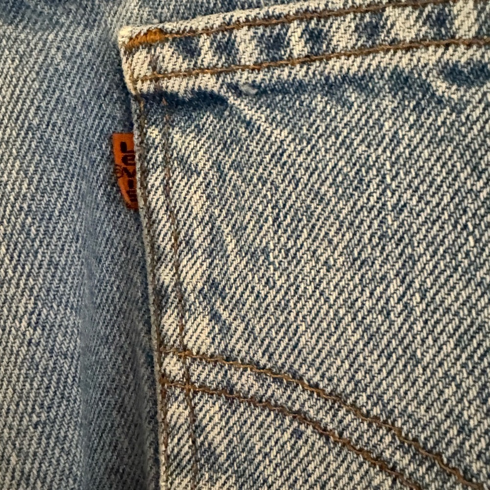 Vintage orange tag Levi's Jeans